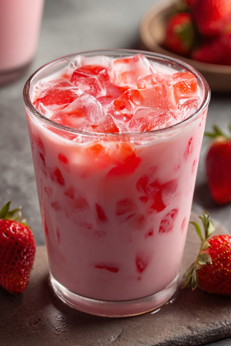 Nostalgic Strawberry Milk: Healthy & Easy with Real Strawberries